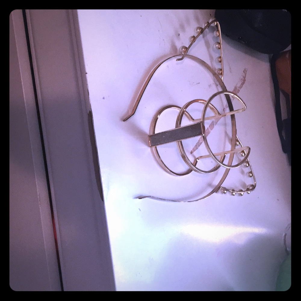 A handbag and a bracelet
